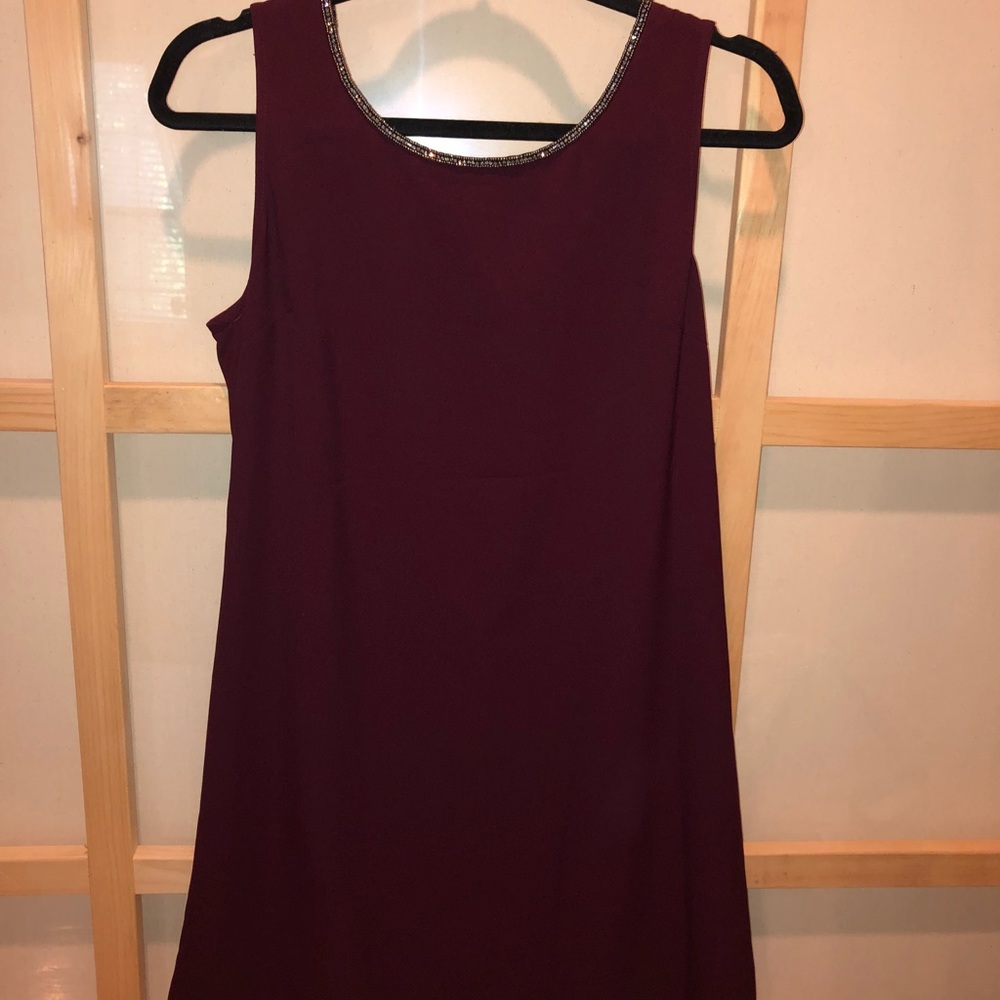 Sequined Knee Length Dress